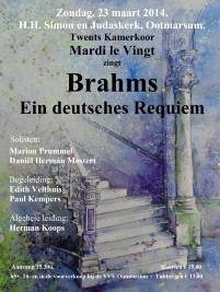 Affiche Brahms