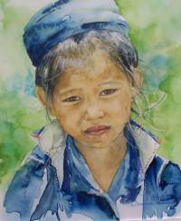 Meisje uit Dao-volk